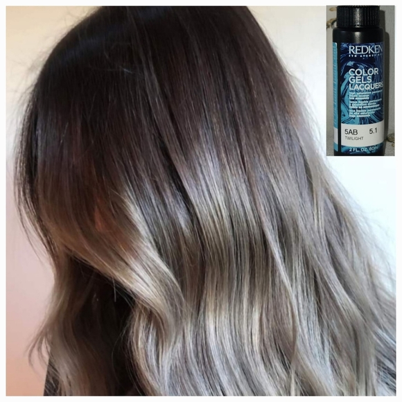 Redken Color Gels Lacquers (High Saturation Permanent Lacquer) 5AB Twilight- New - Picture 1 of 3
